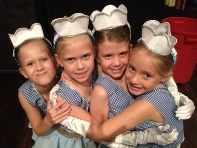 And one last shot from their ballet recital last month.