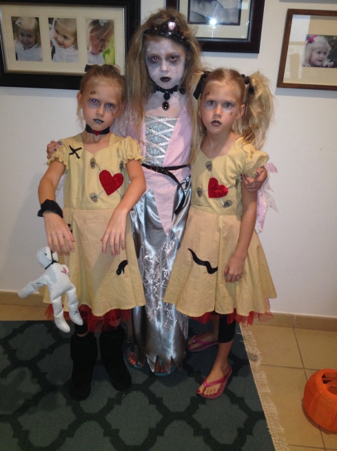 Our scary girls!