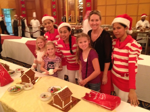 Gingerbread houses!