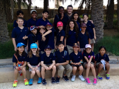 Molly's 4th class after they visited Desert Ranch.