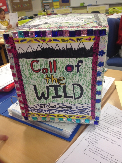 Molly's book report on "Call of the Wild" by Jack London.
