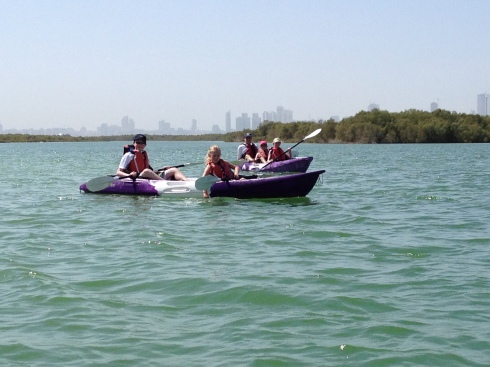 Kayaking in Abu Dhabi
